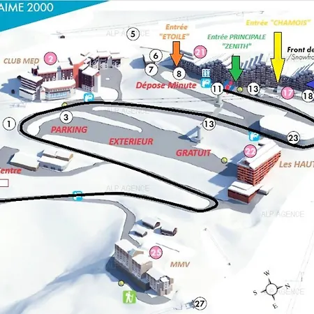 Résidence Aime 2000 - 3/4 Pers - Aime 2000 - Plagne Aime 2000 Mae-8814
